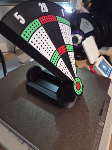 Printed dartboard dart - printed,