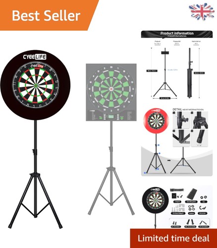 Compact tripod dartboard stand - tripod,